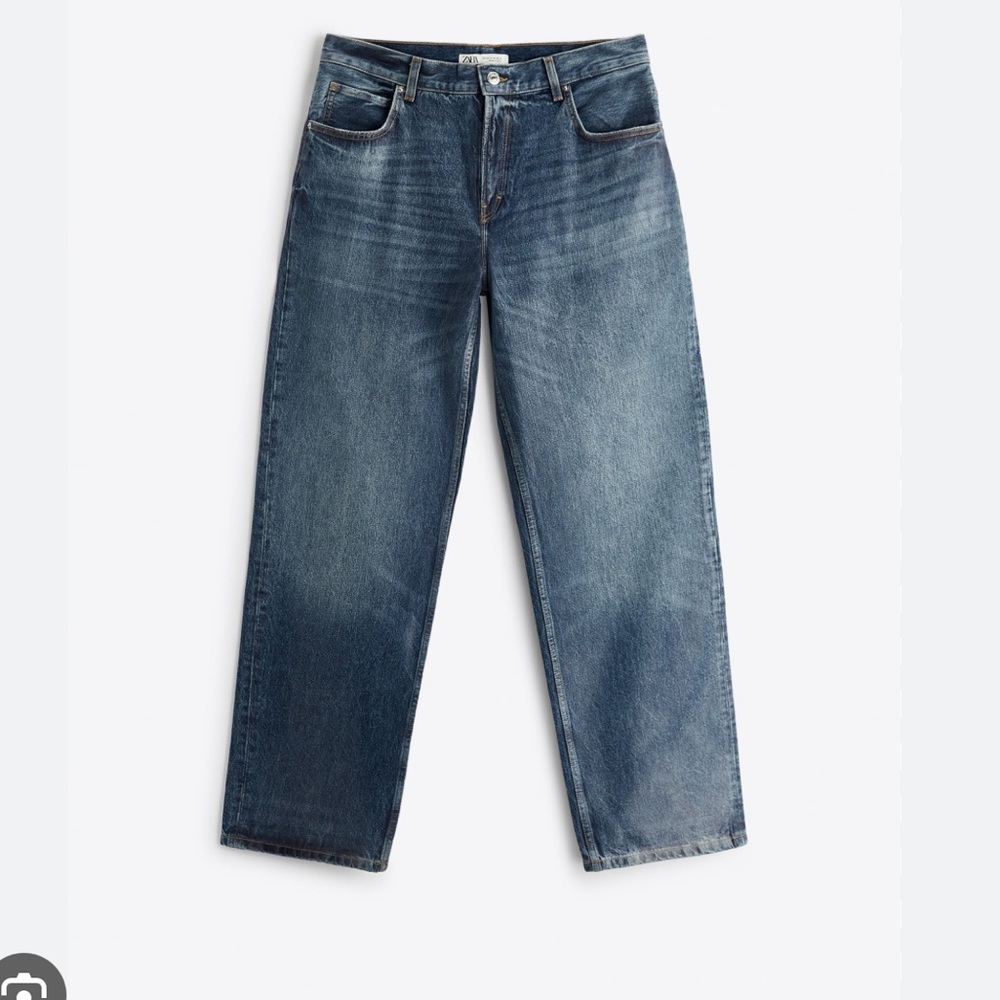 RELAXED FIT WAXED-EFFECT JEANS SPECIAL EDITION